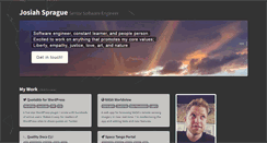 Desktop Screenshot of josiahsprague.com